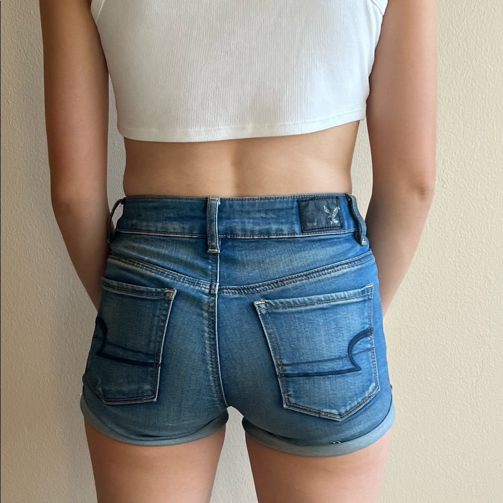 American Eagle high waisted shorts